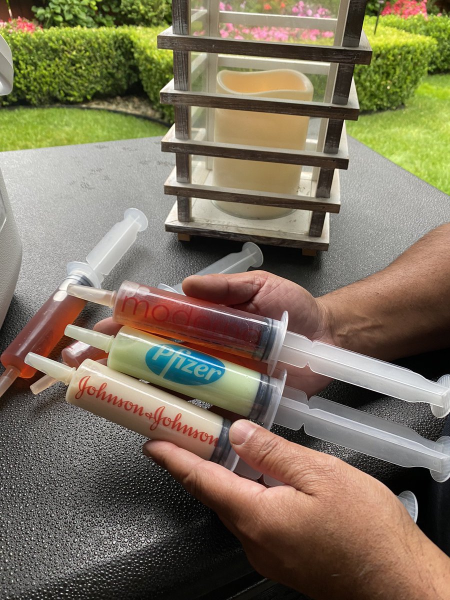 Marliese1's tweet photo. Got our boosters  tonight. Anyone need one? We have extra doses!  #@VancityReynolds https://t.co/Jqv0gFhOOr
