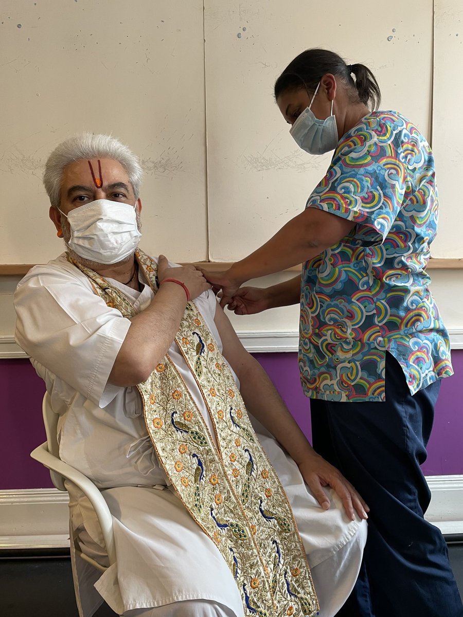 Rushivarji's tweet photo. Pfizer vaccine 1 dose. https://t.co/TlKnGOsit3