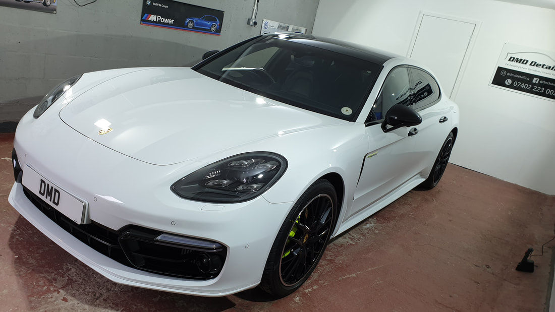 #PorschePanamera which underwent my Paint Enhancement Detail.  Customer opted for the Carbon Collective #CeramicCoating system to protect the paintwork.

​The alloy wheels where also removed, fully decontaminated, #machinepolished and ceramic coated. dmddetailing.co.uk/paint-correcti…