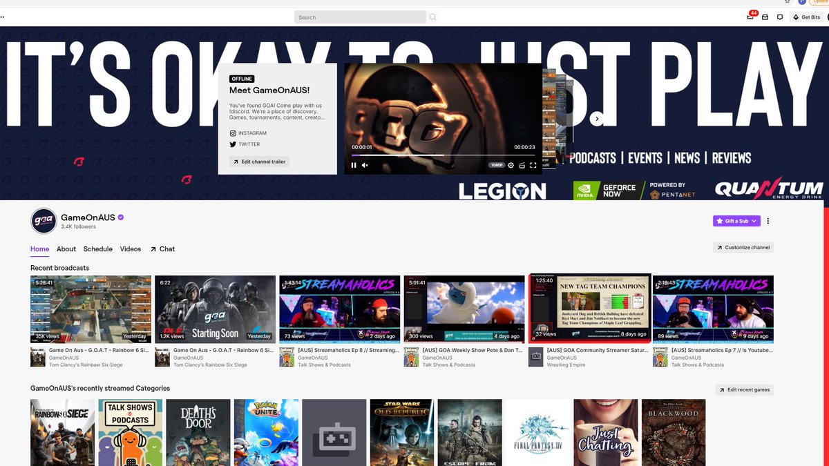 GameOnAUS's tweet photo. *THREAD*

You may have noticed something new across our content landing pads today.

At GOA we're content creators. We love it, we were born in it, it's what drives us at our heart. 

But everywhere we look it feels like you can't pick up a game without that expectation. https://t.co/jHHYSkz5vD