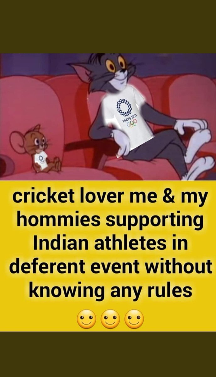 ImrohanO's tweet photo. #Tokyo2020 
#Olympics #TokyoOlympics 
🙂🙂 https://t.co/7pKW7UaE6N