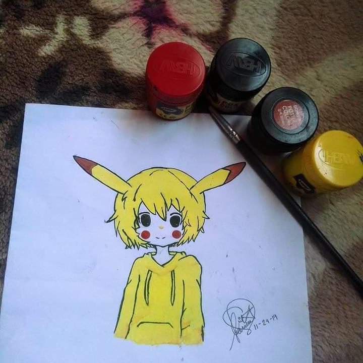 artholic_eri's tweet photo. 2019 Artworks ✨

First attempt using poster color on bondpaper

Nagpapractice palang ako gumamit ng paint brush nyan 

Follow me on my social media accs:

FB page : Artholic Eri 
Twitter: https://t.co/iFmV9lXvfe
Instagram: https://t.co/FAeKLx8NdQ
Tiktok: https://t.co/7skroOCC8p https://t.co/06qAoDCeVd
