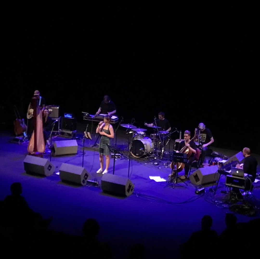 brokenorchestra's tweet photo. Last night was quite a momentous occasion for us! First gig back and we played out on @HullTruck main stage as a 13 piece band. 
Huge thanks to @HullJazzFest for the continued support! 
Massive thanks to everyone who came to see us whether in person or via livestream! https://t.co/WFEuIYKP56