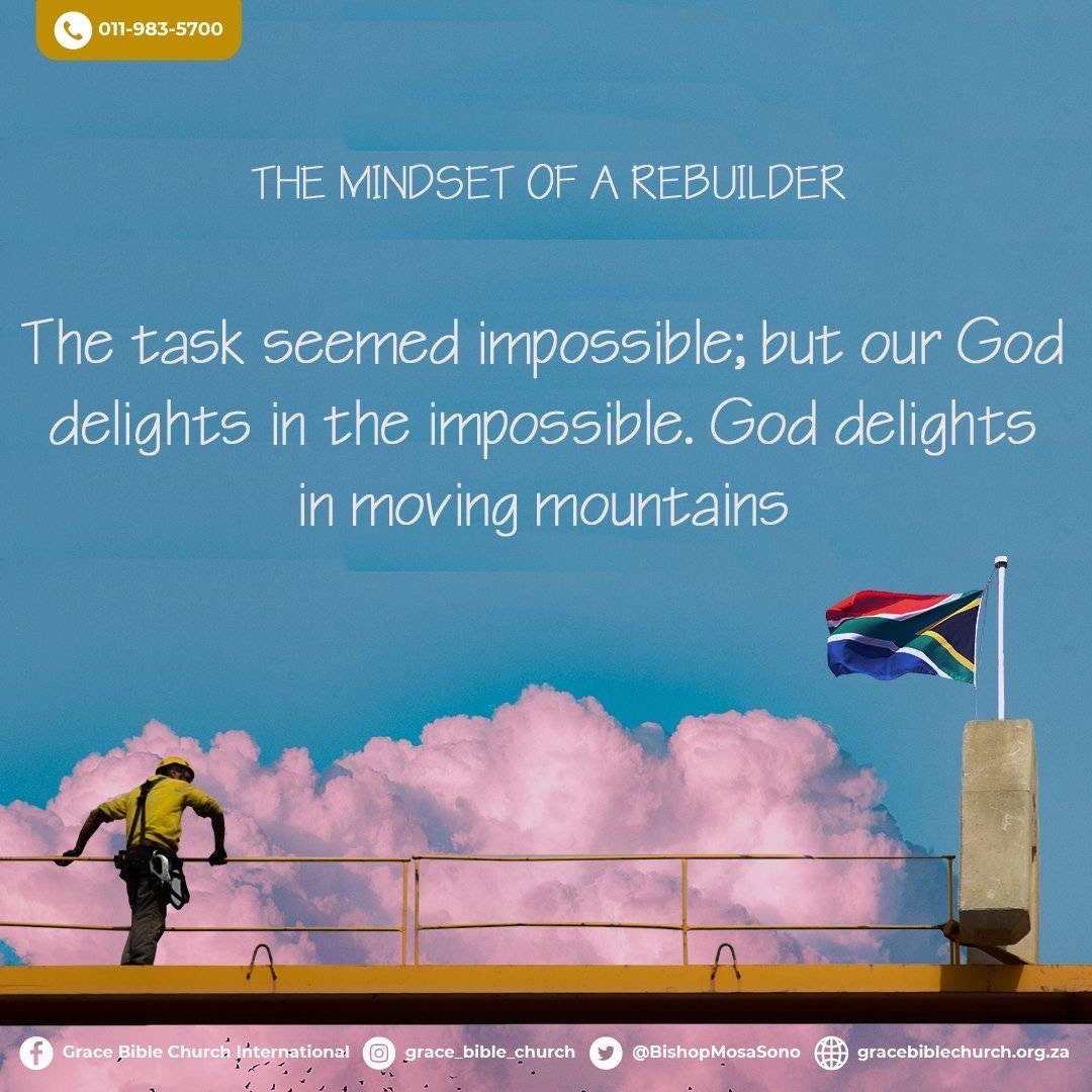 GBC_intl's tweet photo. These may seem impossible situations but listen to the Words of Christ, “With man this is impossible, but with God all things are possible.”(Matthew 19:26)

#GetBusyForGod
#BishopMosaSono https://t.co/ZFi1AzMol5
