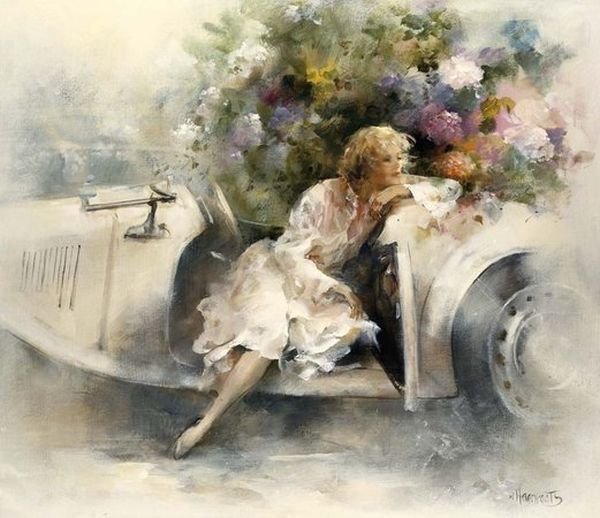 🎨Willem Haenraets (1940) - Hollandaise Impressionist painter