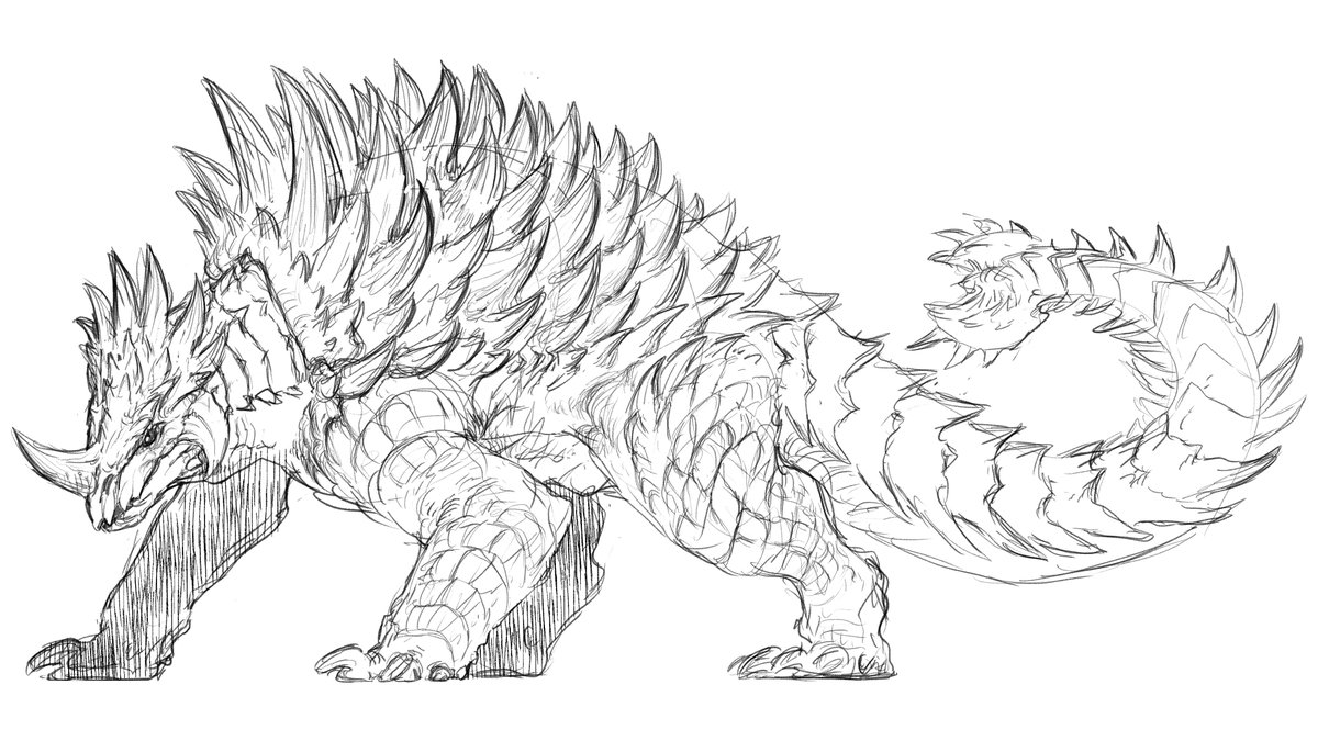Kaiju Free Coloring Pages vrogue co - E7IOiJ8UYAIjh9D