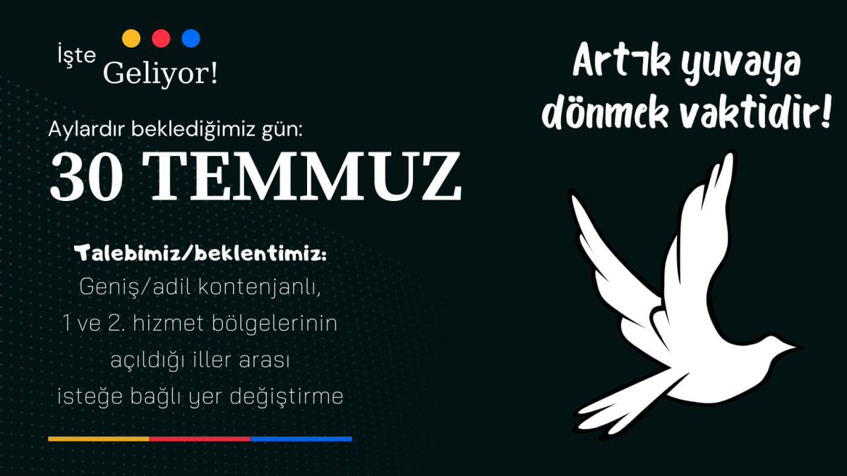 sirkesinegiozkn's tweet photo. Son umutlar son sözler mutlu sonla bitsin bu tayin dönemi sn mudurum @omerinan06 ildisi tayinlerde bol kontenjan bekliyoruz bir yildir sabırla bekliyoruz https://t.co/6lqpcBSE0M