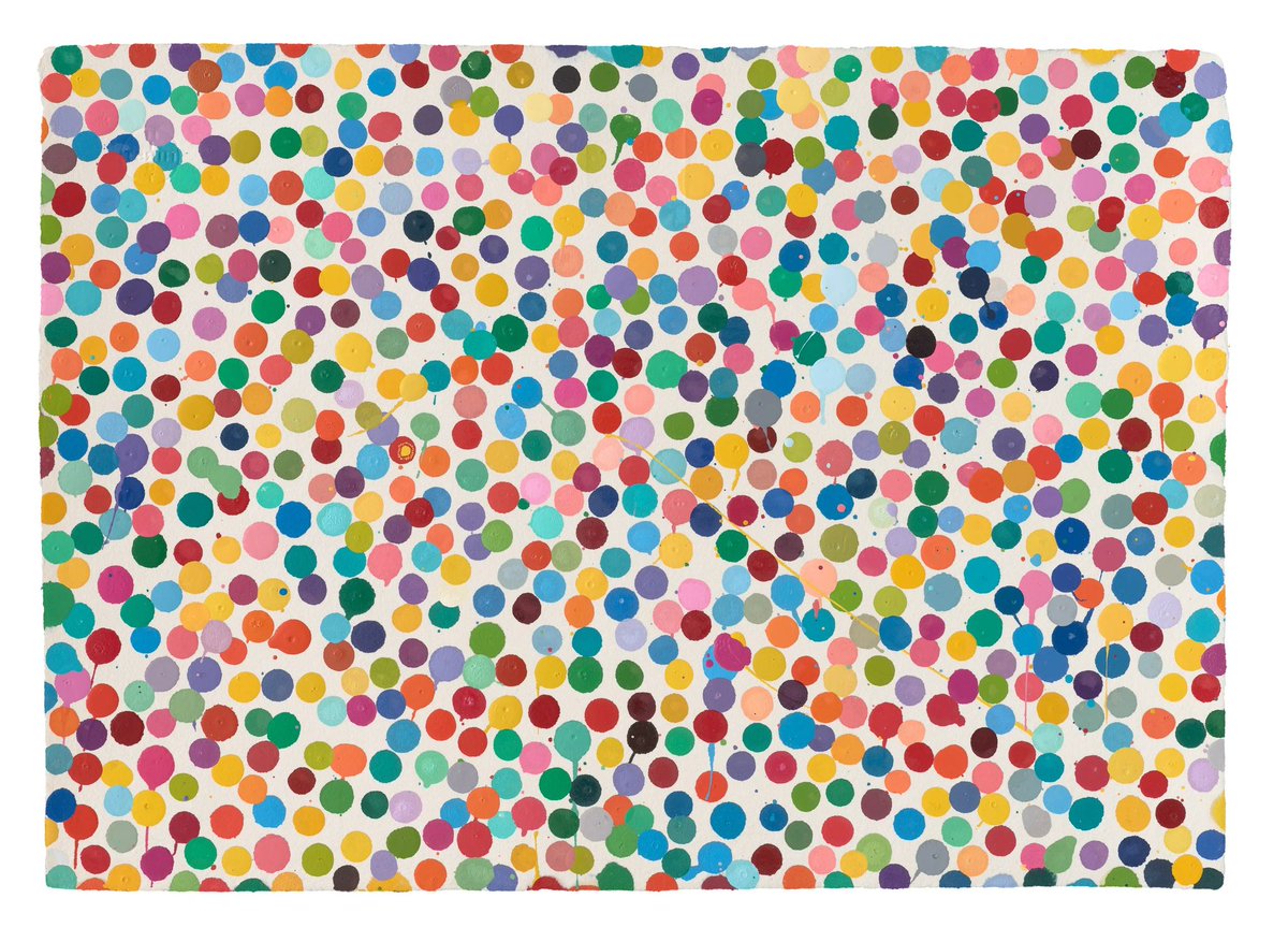 DanVerno's tweet photo. What I really like about Damien Hirst NFT is the diversity of attributes and how different they look.

Fidenza is definitely overrated compared to this.

What's your favorite? https://t.co/SivCTSpRpN