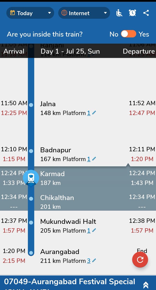 inquisitiveBabu's tweet photo. Give bypass other trains which are coming from back and we r waiting 30-30 min to wait and watch how they are taking over us ..pitty service ,pitty management https://t.co/xD4ZUwS63J