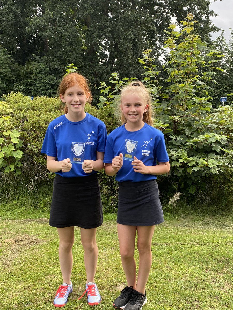 manditherbert's tweet image. Didn’t have time to share with school before year end - Chester U11s coaches player of the year Liv and most improved player Ruby @childerhead @ChilderThornton CT smashed it again