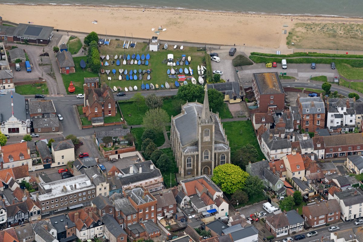Harwich aerial image: St Nicholas Church #Essex #Harwich #aerial #image #aerialphotography