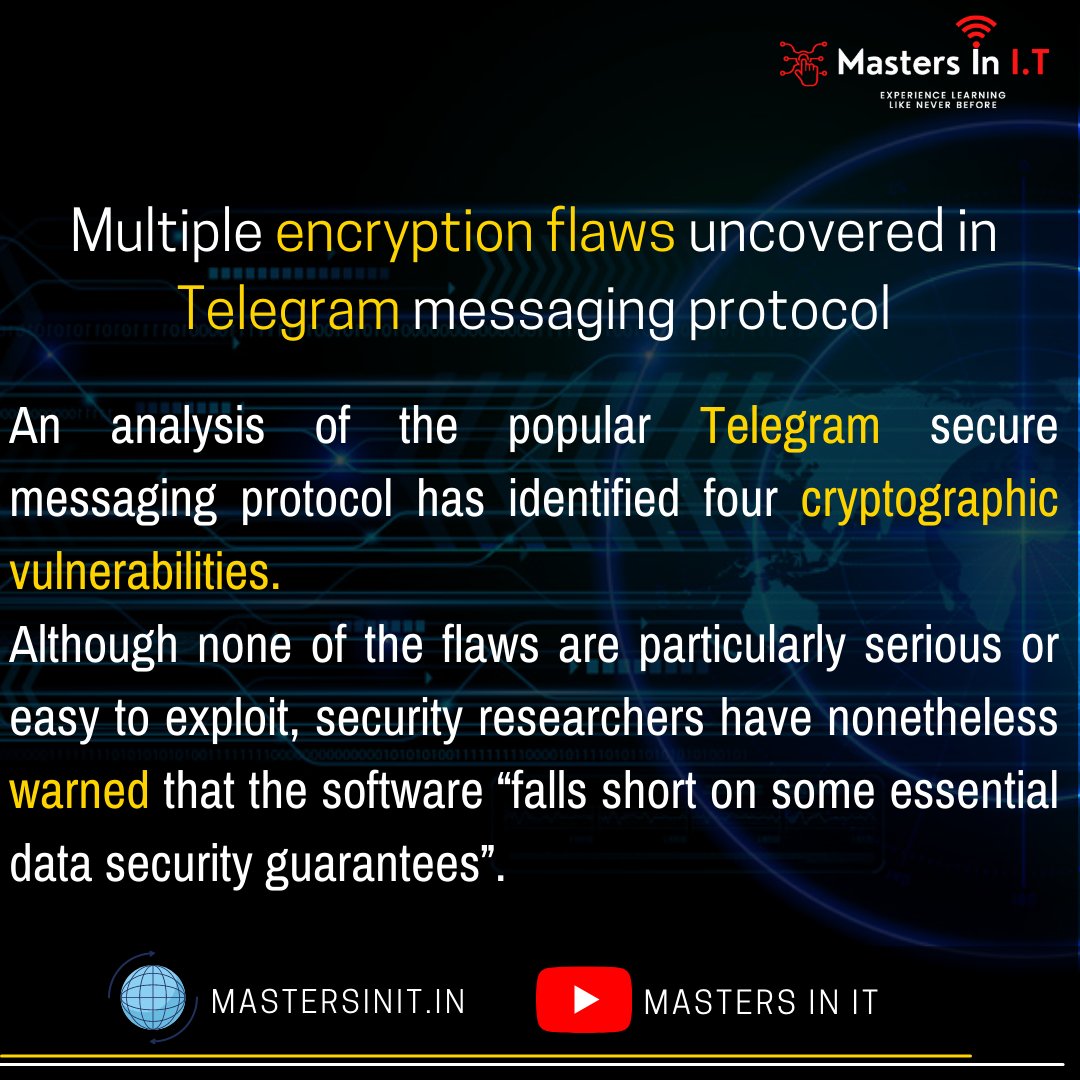 MastersinIT1's tweet photo. Stay updated with the latest cyber and hacking news by following @masters_in_it 

If you Guys want to thank us, just give us a Like, and Follow this page.
This really motivates us. https://t.co/O8RQtMu1uG