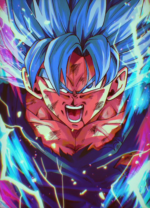 「dirty face super saiyan」 illustration images(Latest)