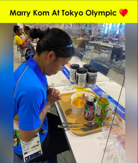 erishiraj's tweet photo. #India #Tokyo2020 #MarryKom https://t.co/loELk0rZ7A