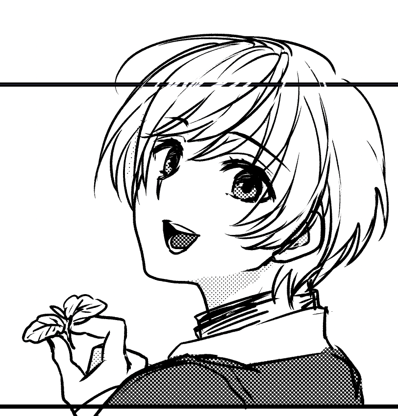 ジャスティンを頑張りすぎて終了。
ジャスティンは美少年美少年と心で唱えながら描いたのでベタを塗る前はもっと美少女です(?) 