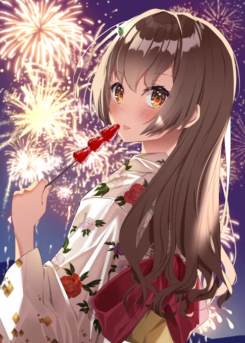 浴衣デートさゆちゃん
#とち乙女さゆ #とちさゆアート 