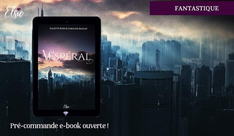 angele059's tweet photo. #Précommande #JulietteBleis #CarolineRazian #Vampire #Fantastique #Book #Love   #AdultBook #VendrediLecture #lecture
#Bitlit 
Envie d'une histoire de vampire hors du commun ? Eh bien, Vespéral sort le 29 Juillet. 

https://t.co/vVDaB80Scz https://t.co/bmuNTCctLF