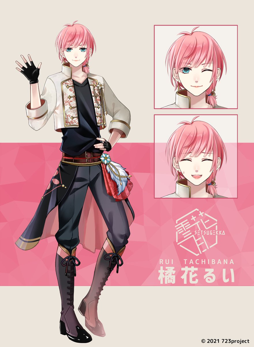 橘花るい 男装アイドルvtuber Rui Tachi Bana Twitter