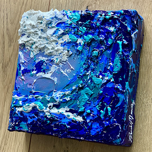 WomensArtForAll's tweet photo. Renee #Mendler #WomensArt 2021 •Wave Study• https://t.co/T8xsEY2R09