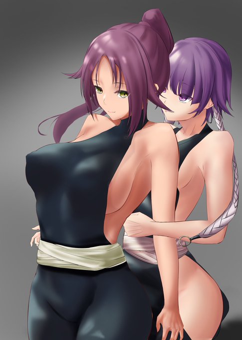 #BLEACH
夜一と砕蜂のイラスト 