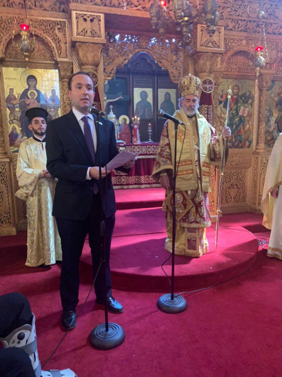 Parikiaki's tweet photo. Church memorial service to remember those who fell defending Cyprus
https://t.co/mu0V8lG2iE #Cyprus #Cyprus1974 #Cyprus47years https://t.co/SKl0fbphbv