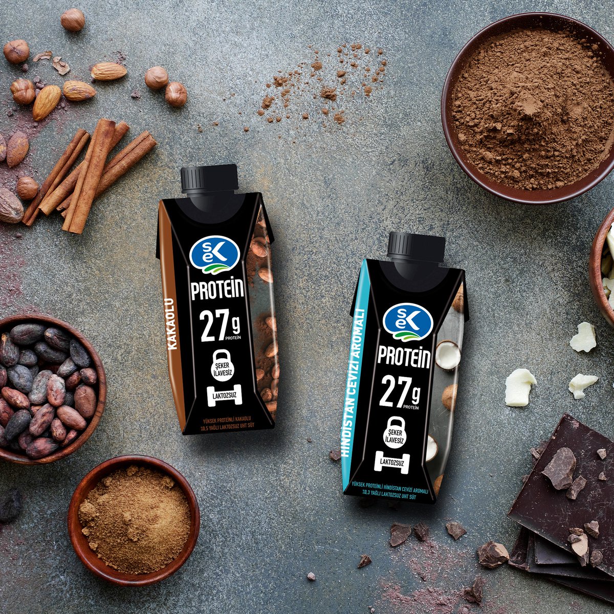 Enerjiye ihtiyaç duyduğun her anda, yüksek protein içeren, laktozsuz SEK
Protein Süt ile güç her zaman yanında! #GüçlenSEK 👊