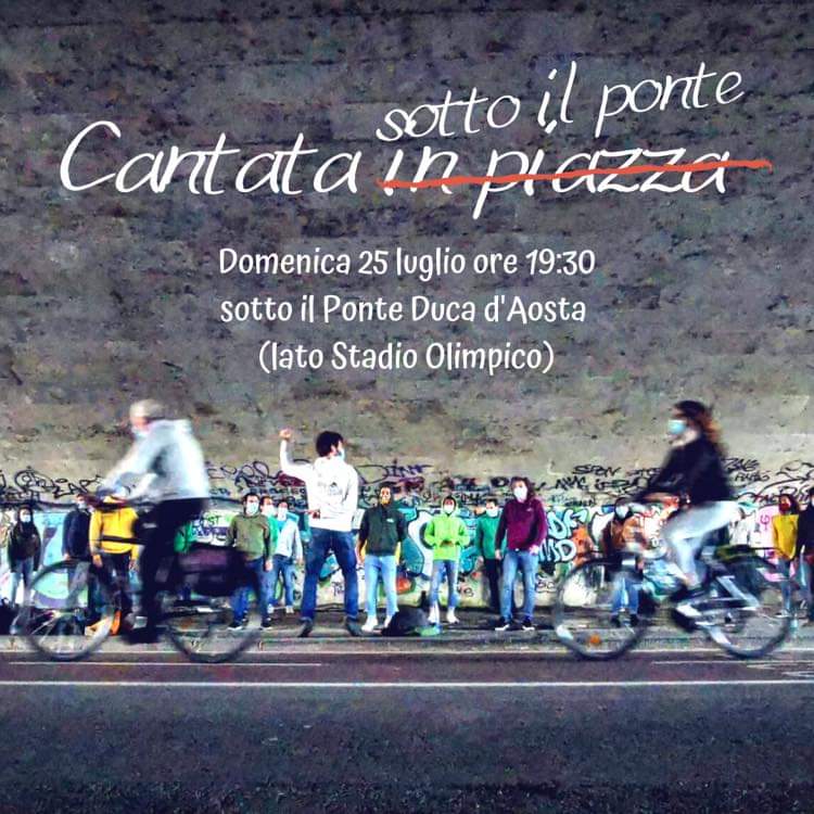 decantocori's tweet photo. Questa sera tocca al Coro Cantering ❗ Vi aspettano sotto al Ponte Duca d'Aosta dalle 19:30 per augurarvi una buona estate salutandovi con un po' di musica #acappella 🎶 ☀

Siateci❤ https://t.co/yGw8ucYtMJ