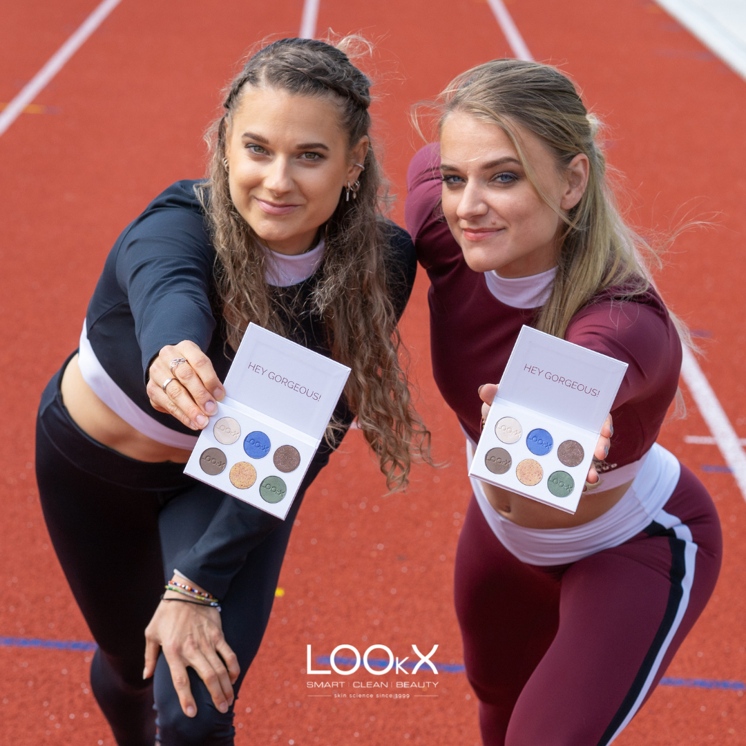 Meet @Lisannedewitte &amp; @Lauradewitte, two Dutch athletic sisters with a passion for sport, the latest fashion and tasty &amp; healthy food. They both have won multiple medals for their running achievements. Now they’ve launched their Zusjes de Witte eyeshadow palette with LOOkX.

D