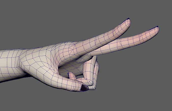 ぴーーーーす!✌
#3DCG #maya 