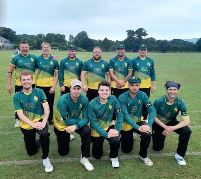 SullyCricket's tweet photo. In what was the hardest week in the club’s history we could not be prouder of the performances from both teams yesterday. The first XI winning away at Ponthir while the second XI won at home to Blaengarw. #greenandgold https://t.co/g8SYU3MetO