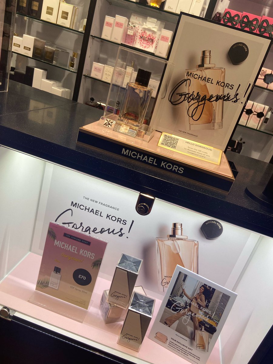 tps_gloucester's tweet photo. 🤩New Launch🤩

The new Michael Kors Gorgeous EDP is the perfect fragrance for all occasions! Pop into store today to try it! https://t.co/851yRdYmlC