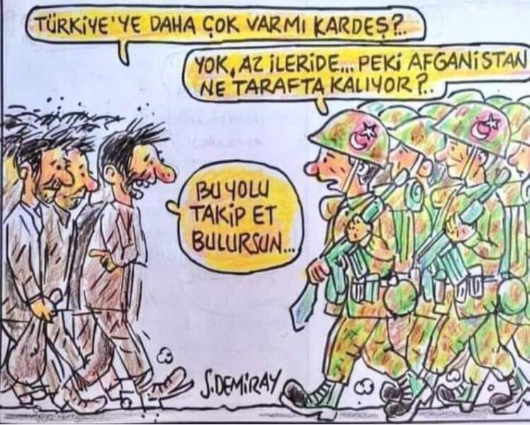 #GitmeVaktinizGeldi
İzahı olmayanın mizahı olur..