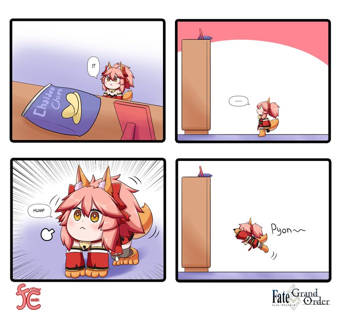 A Mini Jump
#FGO #FateGO #タマモキャット 