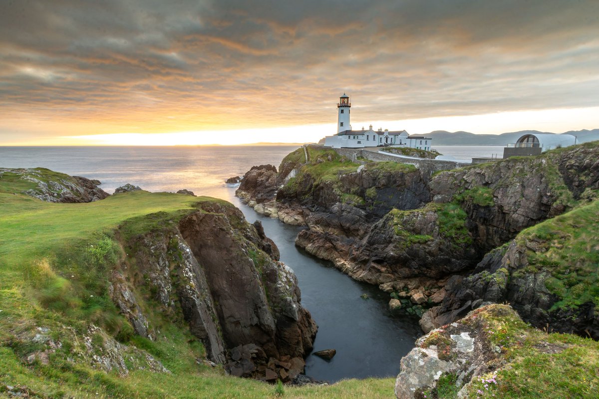 Early morning glow at Fanad lighthouse...... #Ireland #Seascape #explore #landscape #photography