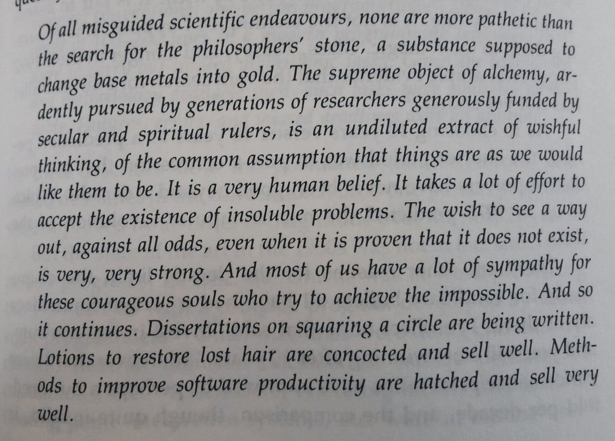GefenAdam's tweet photo. About software productivity, W.M. Turski quoted  by Frederick P. Brooks Jr. in "The Mythical Man Month" https://t.co/BkhLxCaDYG