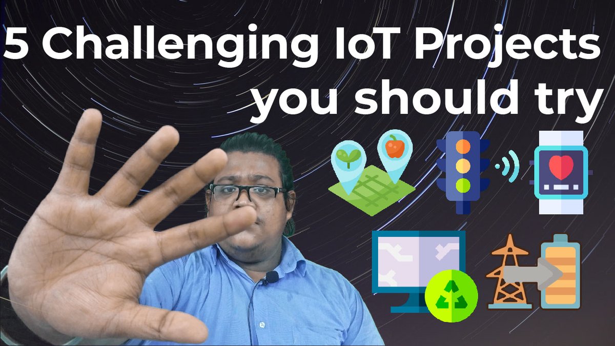 BoseProgrammer's tweet image. Top 5 #IoT Projects that you should try in 2021 | Final Year Projects 2021 youtu.be/7Zr_G1vjdqw via @YouTube