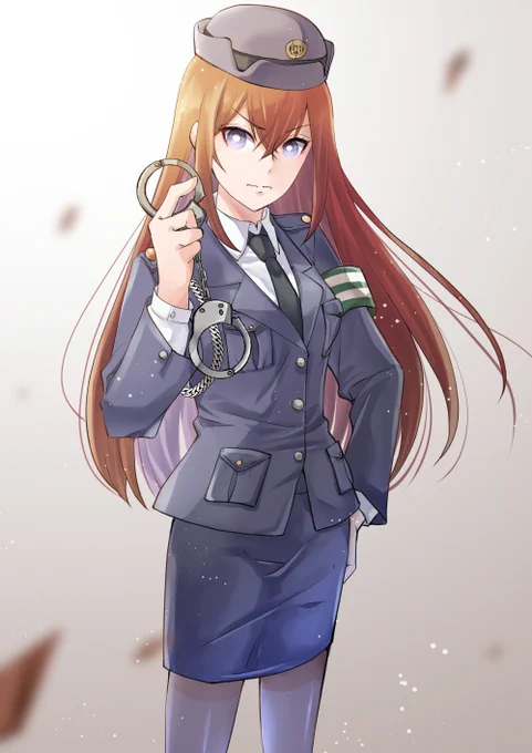 助手誕生日の25日が終わりに近づいてきたっ∑(゜Д゜; )
紅莉栖ちゃんおめでとう!!おめでとうッッ!!
逮捕してください/////(腕差し出し)

【22】婦警さん(時限調和のタイムピース) 