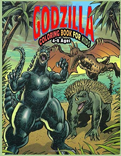 910 Coloring Pages Godzilla  HD