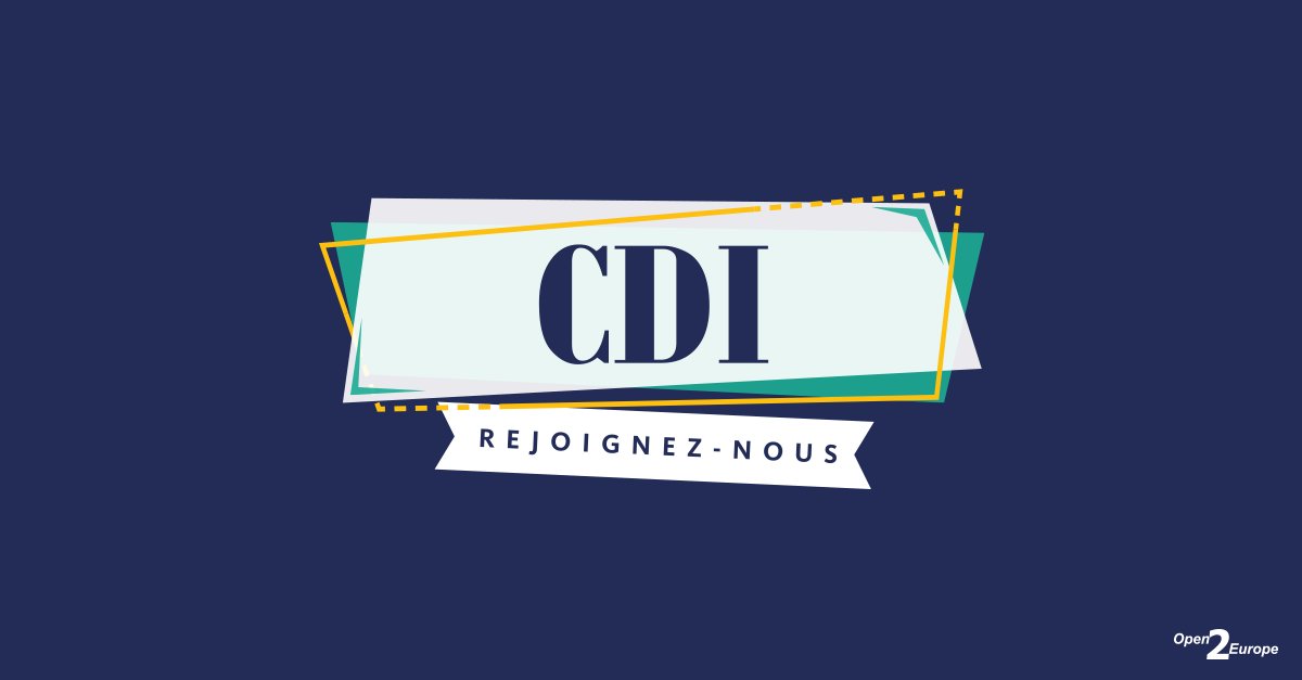 PamelaJonesO2E's tweet photo. [#Job] Le pôle B2B de @Open2Europe se développe et recherche son/sa futur(e) Directeur(rice) de Clientèle ! Vous bénéficiez d'une grande expertise dans le secteur du B2B ? Rejoignez nos équipes ! 
https://t.co/WiVksLpJCg

#job #B2B #hiring #cdi https://t.co/Y4xjhTIVO6