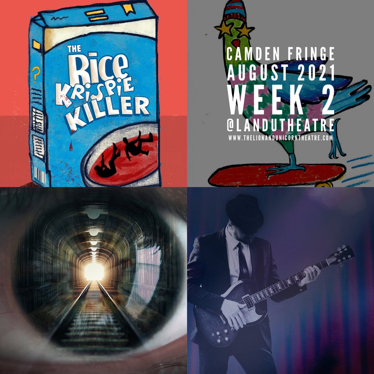 LandUTheatre's tweet image. WEEK 2: A killer on the loose, Escape the Bunker, and a musical search for the Cure to Love with new shows from @HarpyProdCo @Seanbcrawford & @EmmaBurnell_