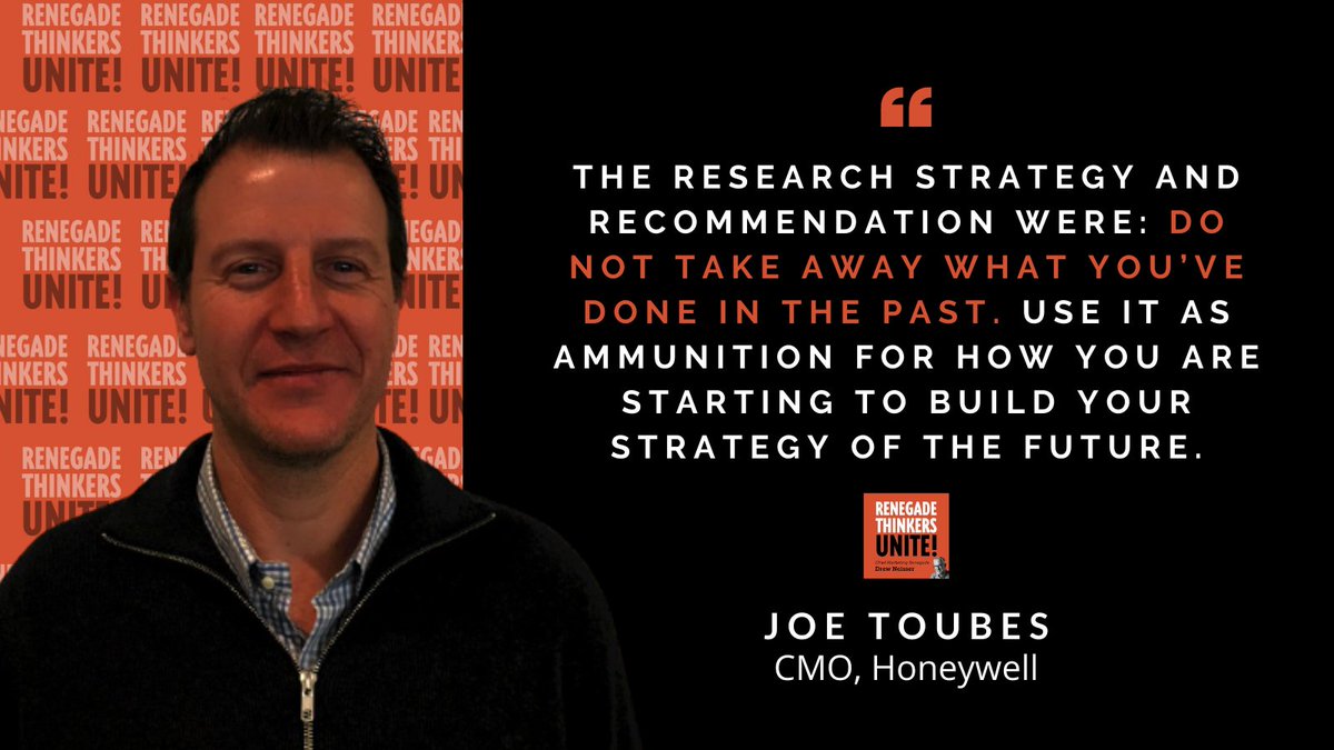 DrewNeisser's tweet photo. Tune into this #RTU with CMO Joe Toubes of @honeywell for a ton of great insights into #Branding and #MarketResearch. Full interview, here ➡️ https://t.co/klCggzvzrL #CMOQuote https://t.co/BCTFe8lSCv