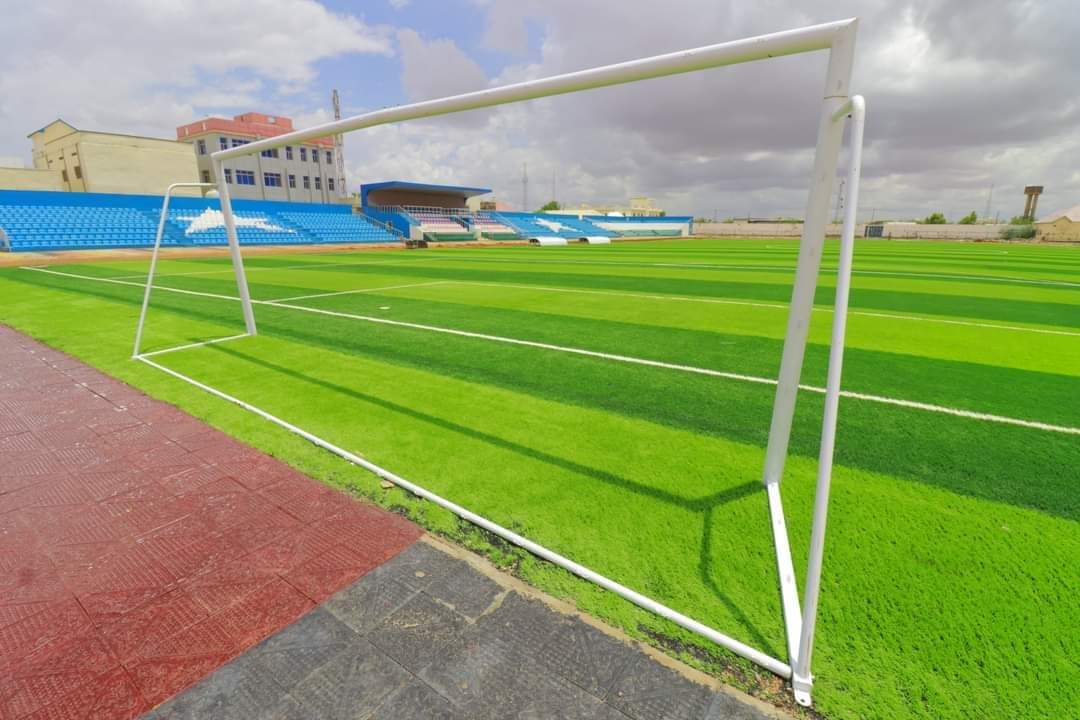 cunayee's tweet photo. Before N&amp;N the youth of Northern #Galkayo Puntland state never had a modern Football stadium but now thanks to N&amp;N the city boasts one of the most modern stadiums in 🇸🇴 🏟️ @M_Farmaajo https://t.co/aIdljzTkNd