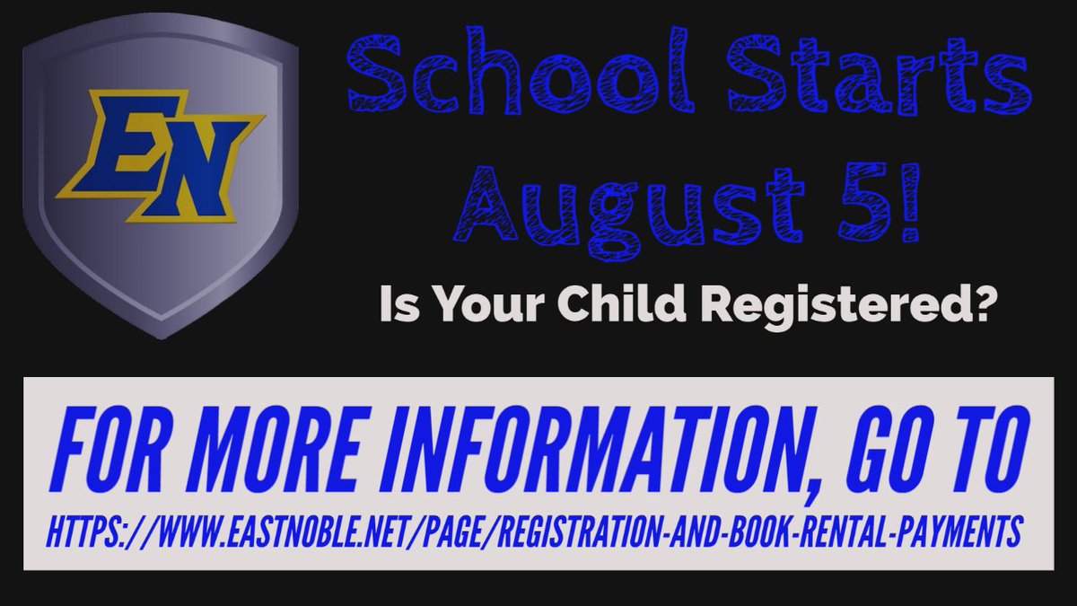 East Noble Sch Corp (@enobleschcorp) on Twitter photo 