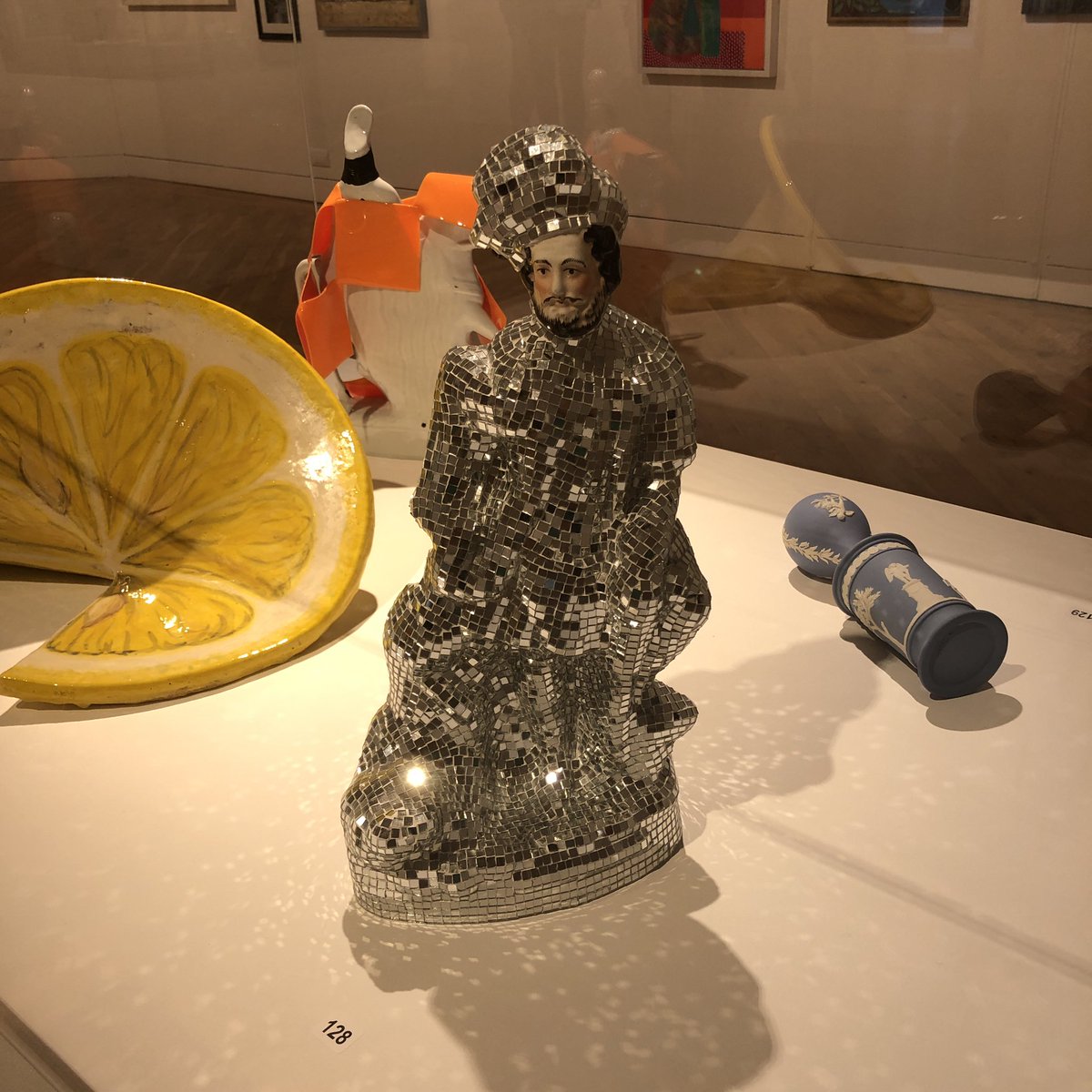Got some pieces in the <a href="/HullFerens/">Ferens Art Gallery</a> as part of the #ferensopen retweet if you can or pop over to Hull. It’s a colourful and exhilarating show! <a href="/peter_levy/">Peter Levy</a> <a href="/Kofi_Smiles/">A Scimitar Tongue</a> <a href="/A_C_Collection/">Arts Council Collection</a> <a href="/axisweb/">Axis</a>