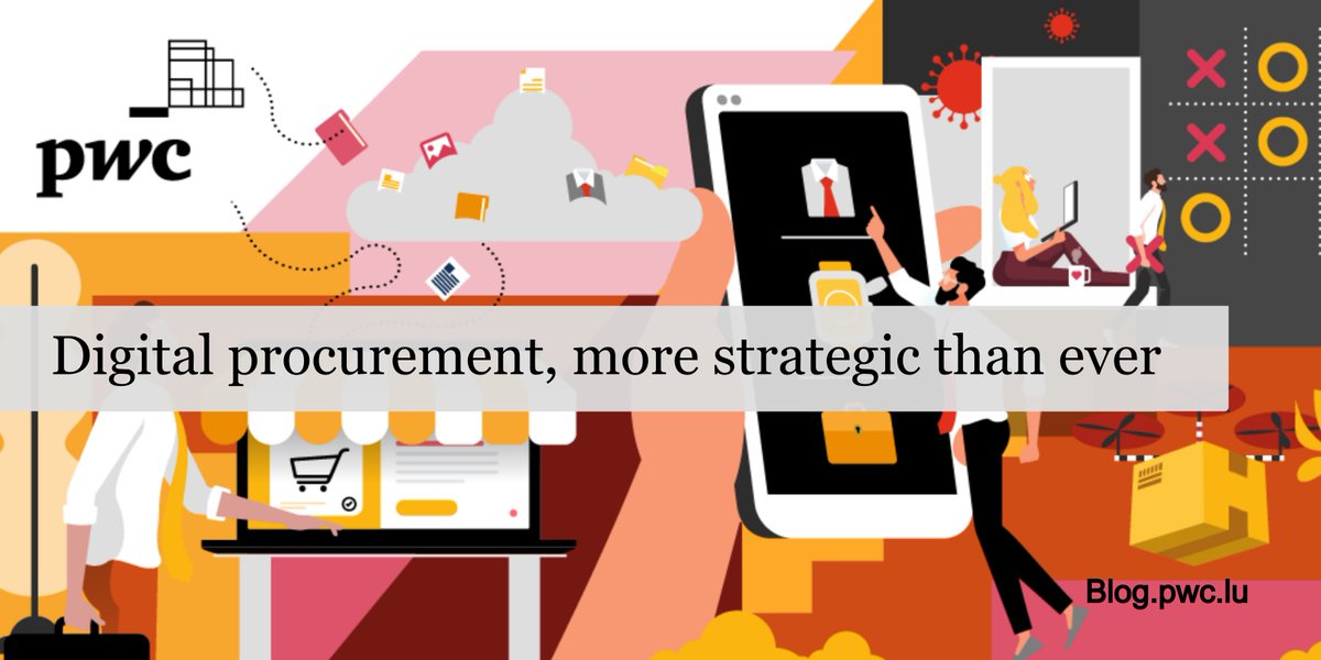 PwC_Luxembourg's tweet image. What’s digital procurement and why is it a must rather than a nice-to-have nowadays? Read this #PwCBlog article to find out: bit.ly/bldigitalproc21  #purchasemanagement #pwcdigit