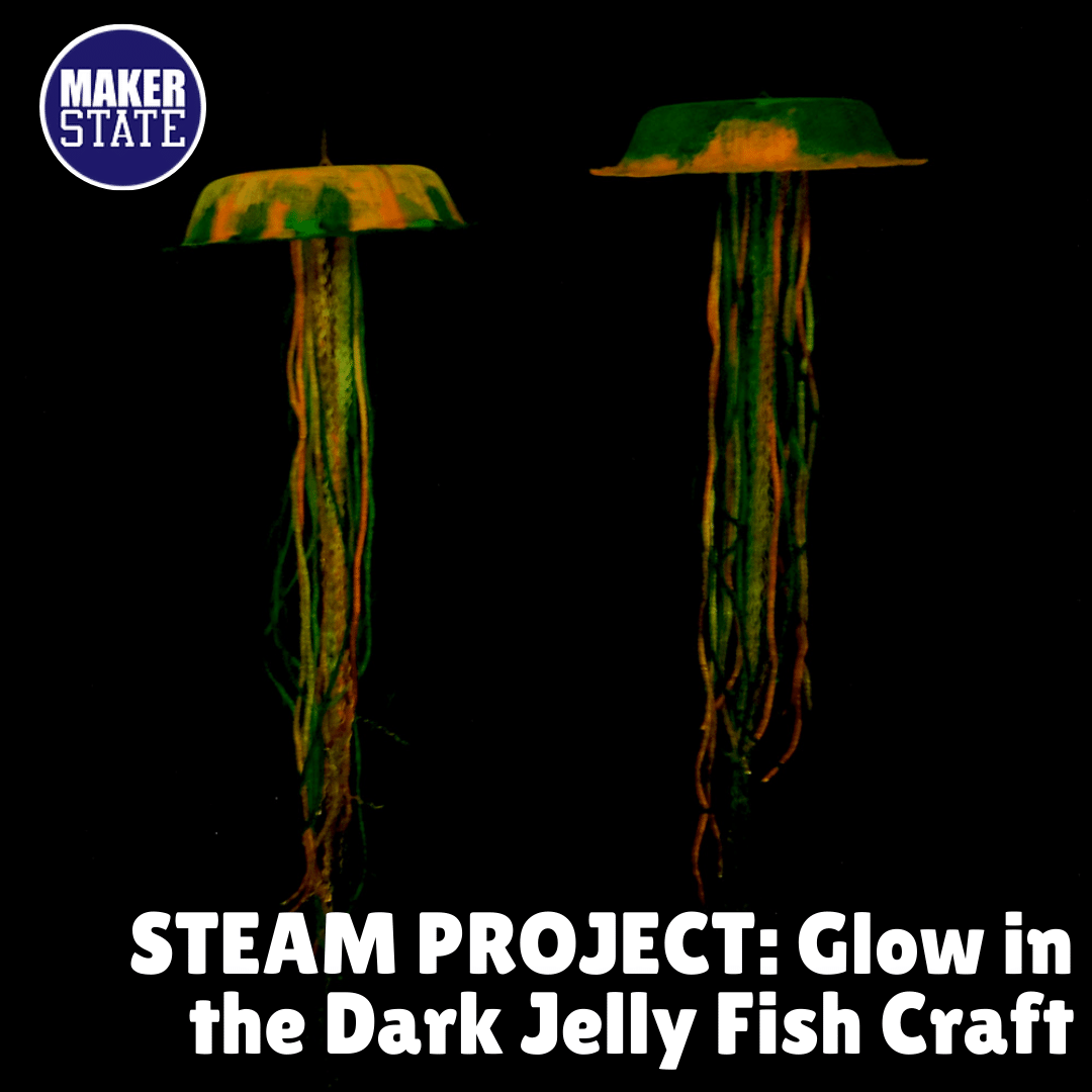 MakerState's tweet photo. STEAM PROJECT π¨
This glow in the dark jellyfish craft is a fun and easy way to explore bioluminescence in living organisms.
INSTRUCTIONS: https://t.co/4LtxuC0KnE
Visit our website: https://t.co/3VDtzRXrx5
#STEAM #artforkids #education #project #makerstate #jellyfish https://t.co/nlAAK12E34