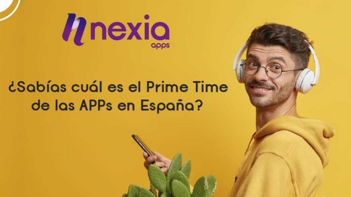 Los españoles eligen las #Apps  📲que se descargan gracias a las recomendaciones de amigos🗣️ o buscadores de referencia🧐 ⁣
⁣
El PRIME TIME ⏰ para descubrir novedades son las tardes de jueves a domingo entre las 19 y las 21 hrs. 

#NexiaApps - nexia.io