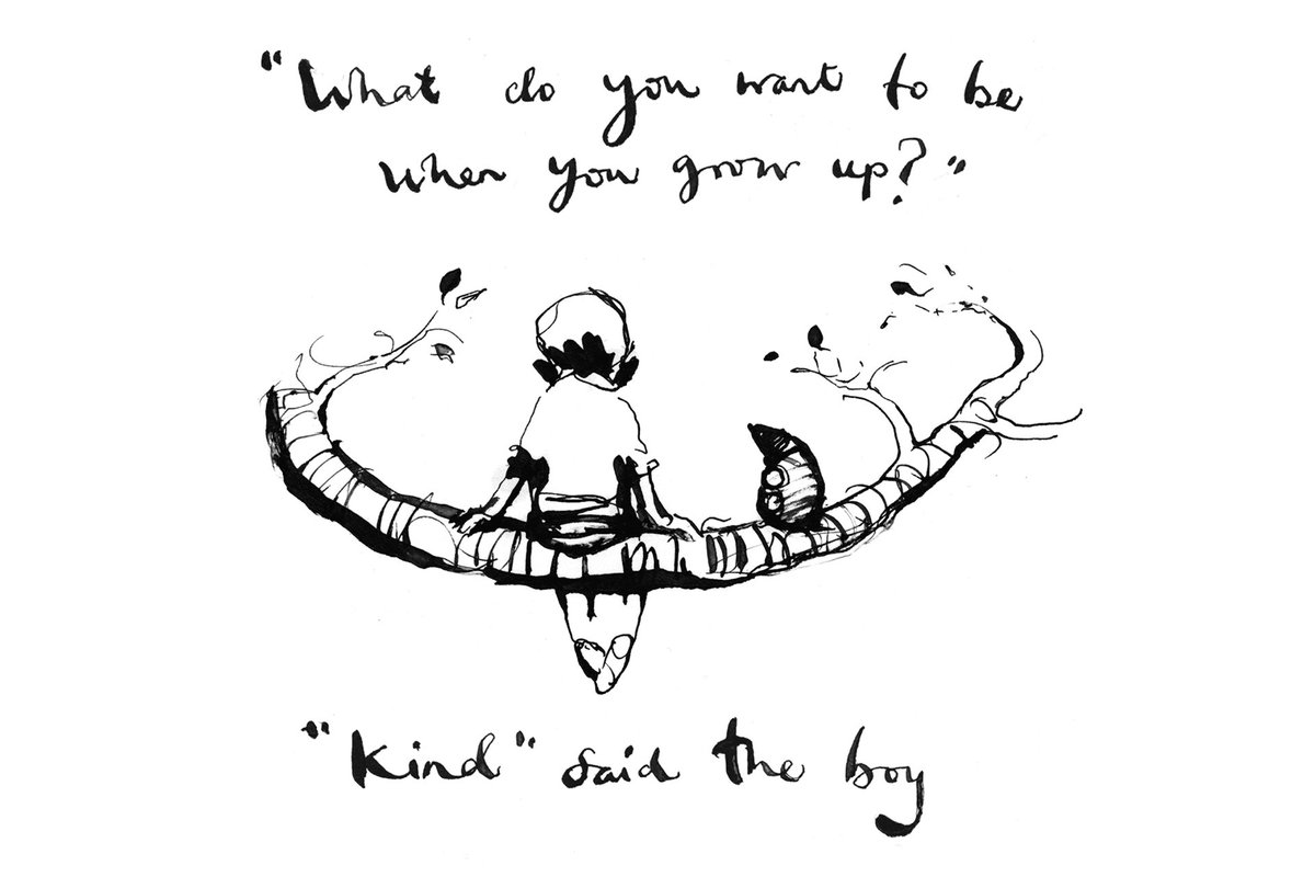 beingbrilliant's tweet photo. Every page of @charliemackesy book is special. Here's one that's extra-spesh... https://t.co/fghmhFeZdV