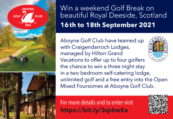 AboyneGolf's tweet photo. Last chance to win our #Golf Break in partnership with #Hilton Grand Vacations Craigendarroch 🏴 Entries close midnight https://t.co/5AmQujaehj
#golfing #aberedeenshire #GolfABDN #MajesticABDN #myHGV #GolfAboyne https://t.co/equvxPGwoW