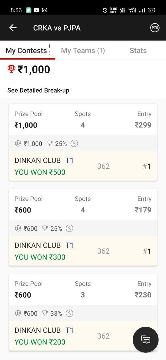 CricDhan's tweet photo. Cleansweep Kabaddi Results🔥🔥

Join Our Telegram Channel 👉 https://t.co/BTBi7Z14XY https://t.co/OmFHBa2xOt